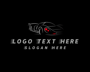 Engine - Sports Car Race Garage logo design