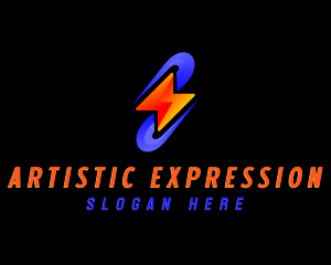 Express Energy Power logo design