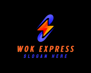 Express Energy Power logo design