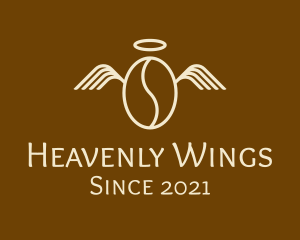 Angel Bean Halo  logo design