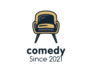 Upholstery - Modern Accent Chair logo design