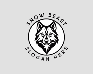 Wolf Wildlife Beast logo design