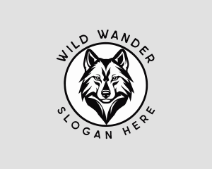 Wolf Wildlife Beast logo design