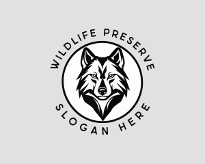 Wolf Wildlife Beast logo design