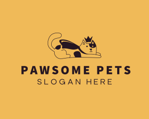 Cat Hero Pet logo design