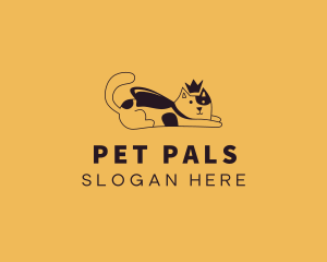 Cat Hero Pet logo design