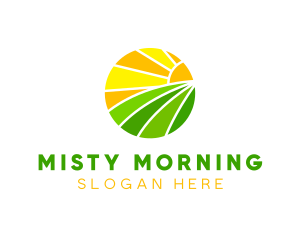 Morning Sun Nature logo design