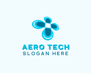 Aerial Drone Tech logo design