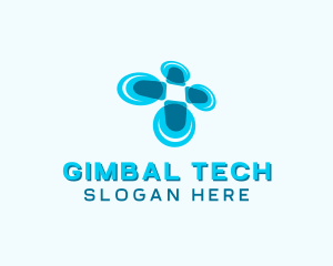 Aerial Drone Tech logo design