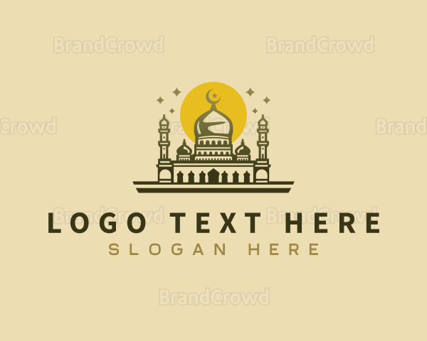 Elegant Islam Mosque Logo