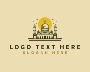 Arabic - Elegant Islam Mosque logo design