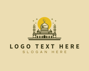 Elegant Islam Mosque Logo