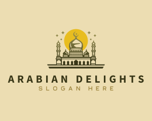 Arabic - Elegant Islam Mosque logo design