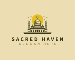Mosque - Elegant Islam Mosque logo design