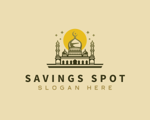 Elegant Islam Mosque logo design