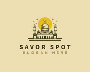 Elegant Islam Mosque logo design