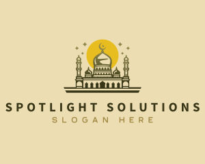 Elegant Islam Mosque logo design