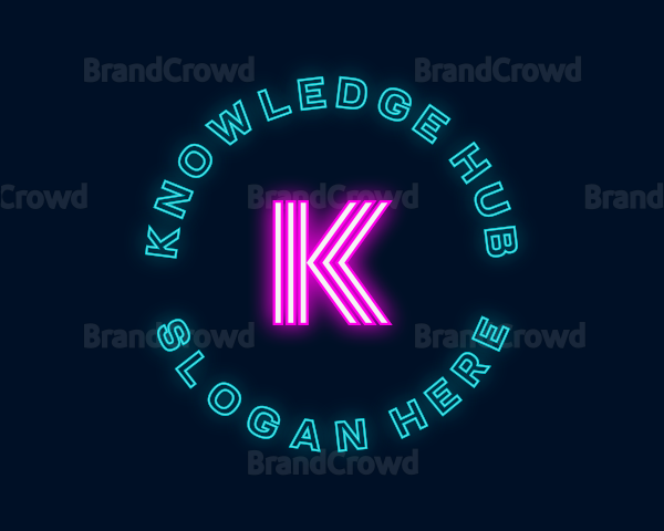 Generic Modern Neon Logo