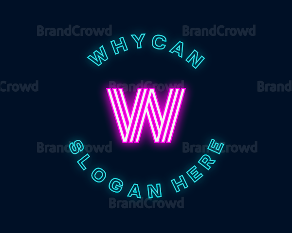 Generic Modern Neon Logo