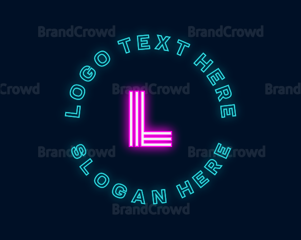 Generic Modern Neon Logo