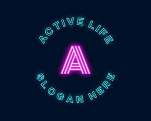 Generic Modern Neon Logo