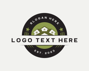 House Roofing Renovation Logo