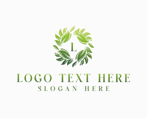 Gardening - Herbal Eco Wellness logo design