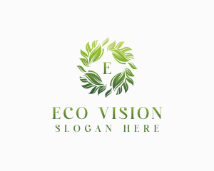 Herbal Eco Wellness logo design