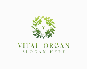 Herbal Eco Wellness logo design