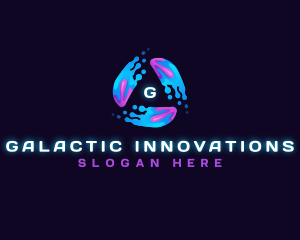 Sci Fi - Abstract Data Digital Motion logo design