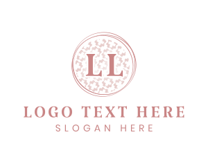 Girl - Feminine Floral Fashion Boutique logo design