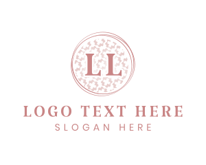 Letter - Feminine Floral Fashion Boutique logo design