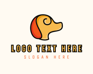 Pet Care - Puppy Dog Groomer logo design