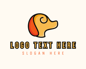 Groomer - Puppy Dog Groomer logo design