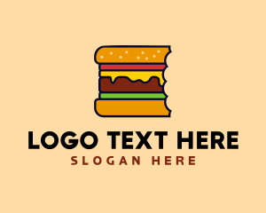 Burger - Burger Sandwich Snack logo design