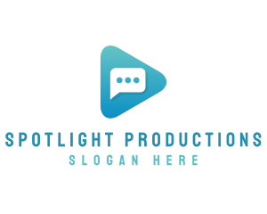 Show - Media Messaging App logo design