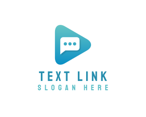 Sms - Media Messaging App logo design