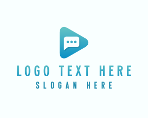 Social Media - Media Messaging App logo design