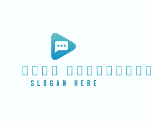 Media Messaging App  logo design