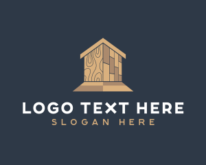 Linoleum - Tile Floor Construction logo design