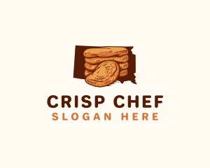 South Dakota Fry Bread logo design