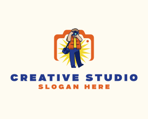 Photographer Camera Studio logo design