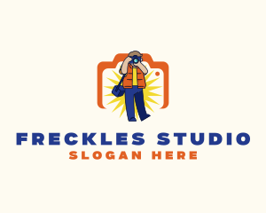 Photographer Camera Studio logo design