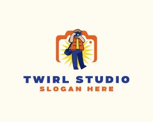 Photographer Camera Studio logo design