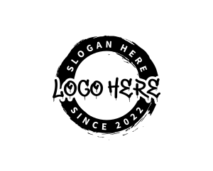Gang - Urban Streetwear Wordmark logo design