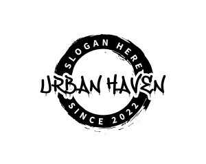 Urban Streetwear Wordmark logo design