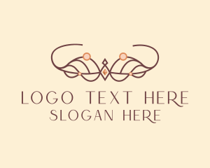 Pageant - Elegant Beauty Tiara logo design