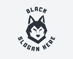 Alpha Wolf Animal Logo