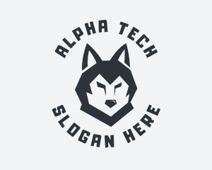 Alpha - Alpha Wolf Animal logo design