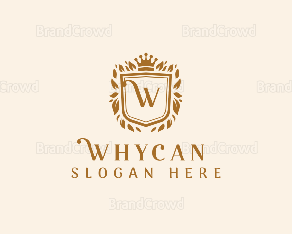 Royal Wreath Shield Logo